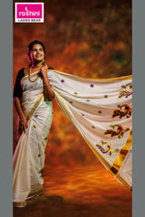 KS-1065 KASAVU SAREE 6.25 MTR