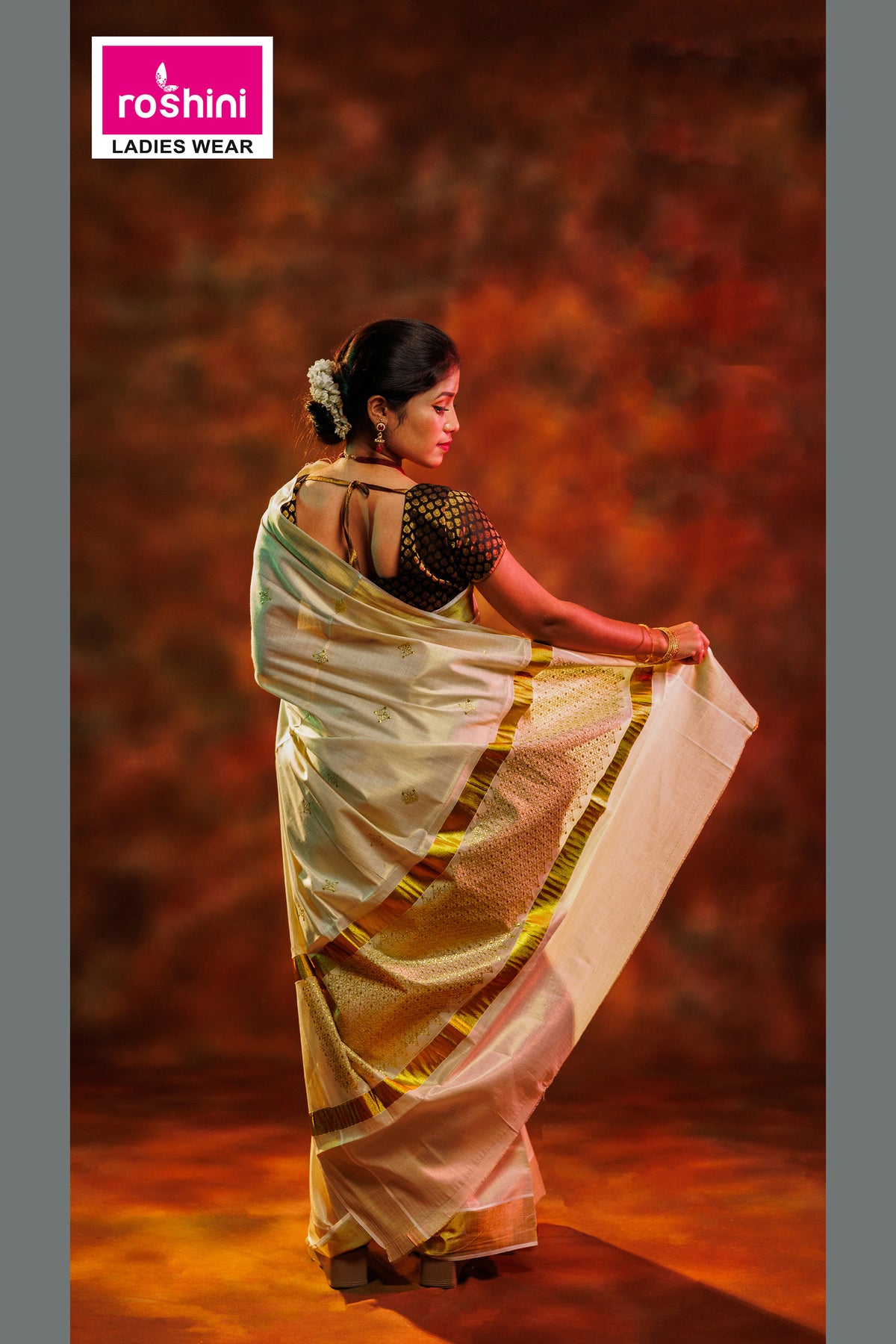 KS-1237 KASAVU SAREE 6.25 MTR