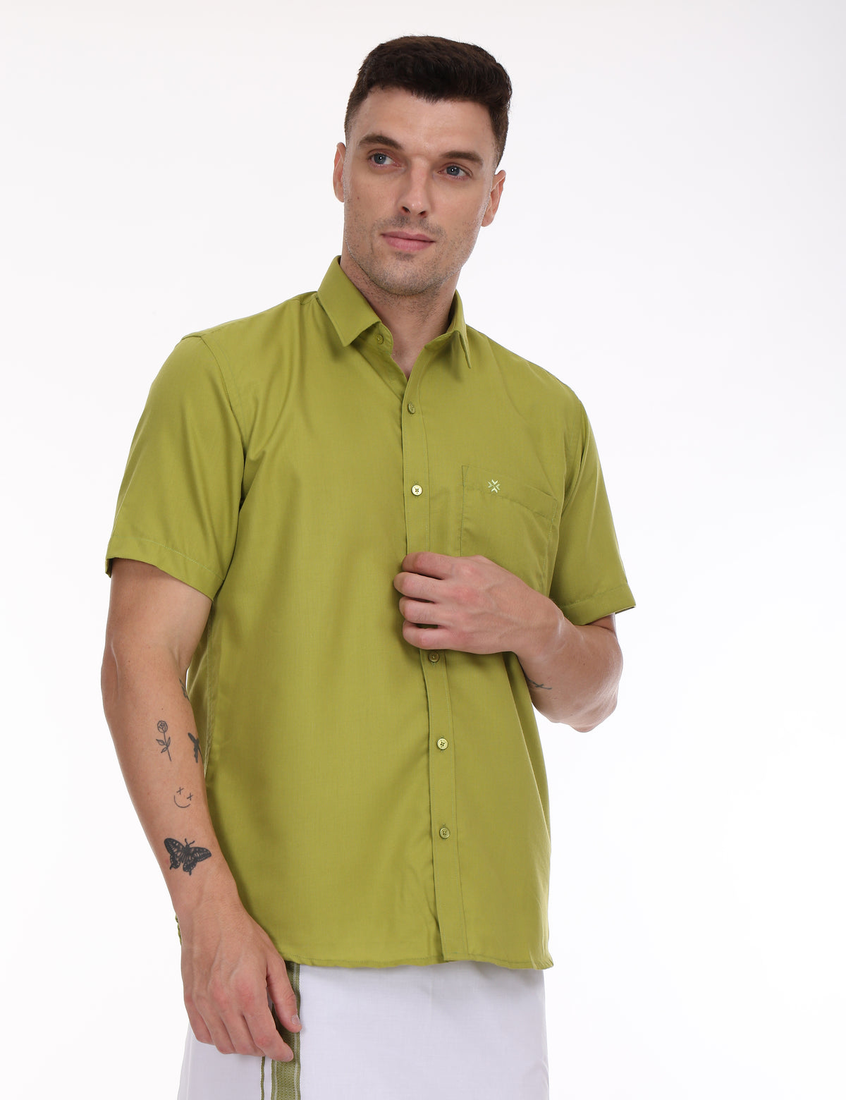 Cool Club Plus Cotton colour Shirt Half Sleeve - 31003