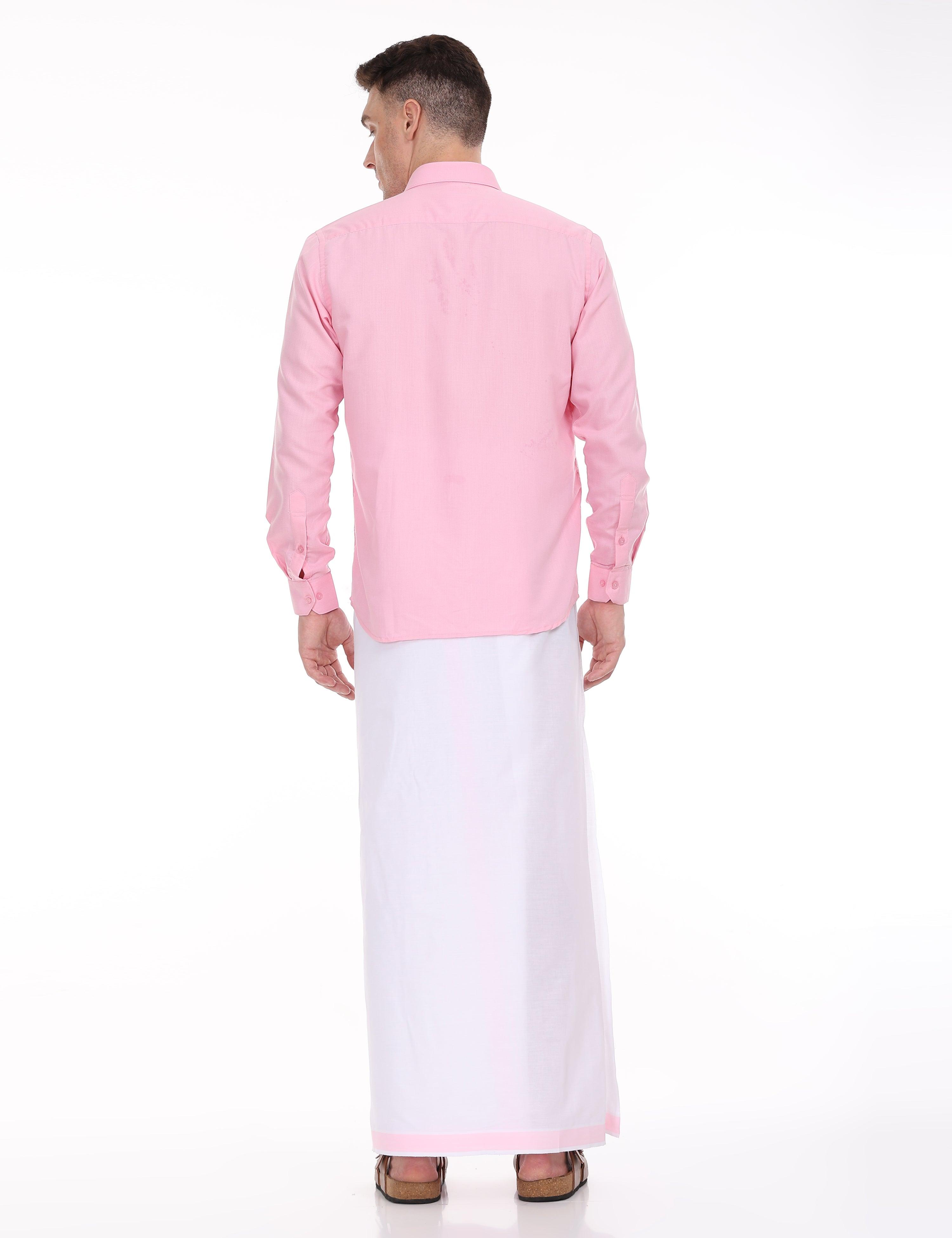 Light Pink Cool Club Full Sleeve Double Set - 31001