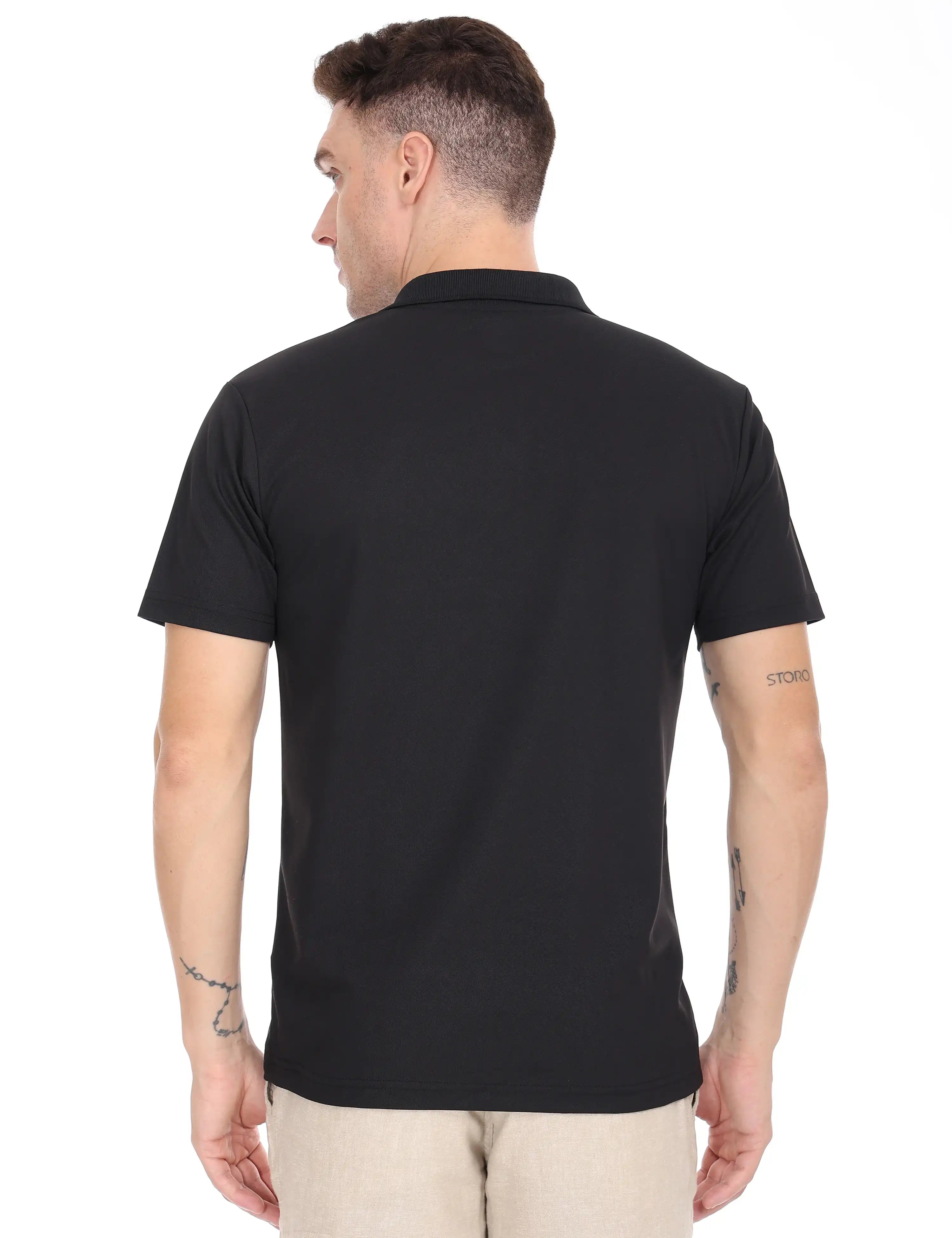 Black-colour-t-shirt-for-men