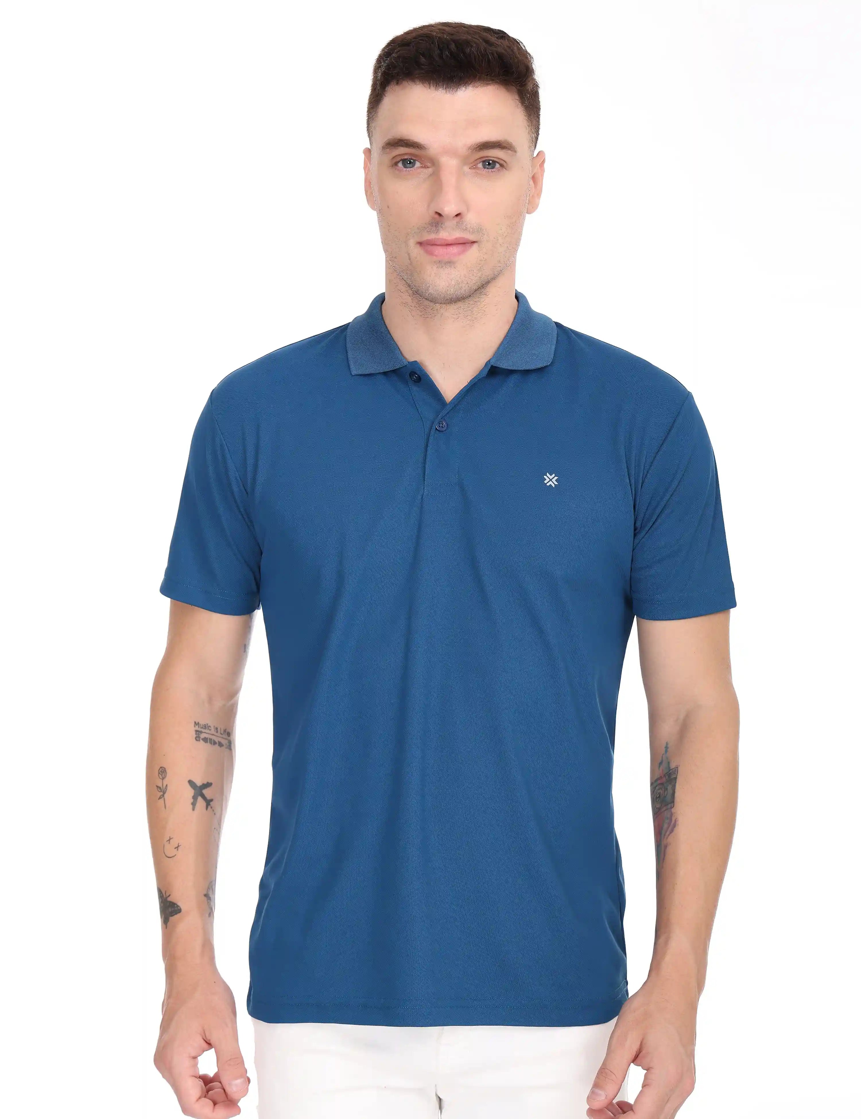 Blue-colour-t-shirt