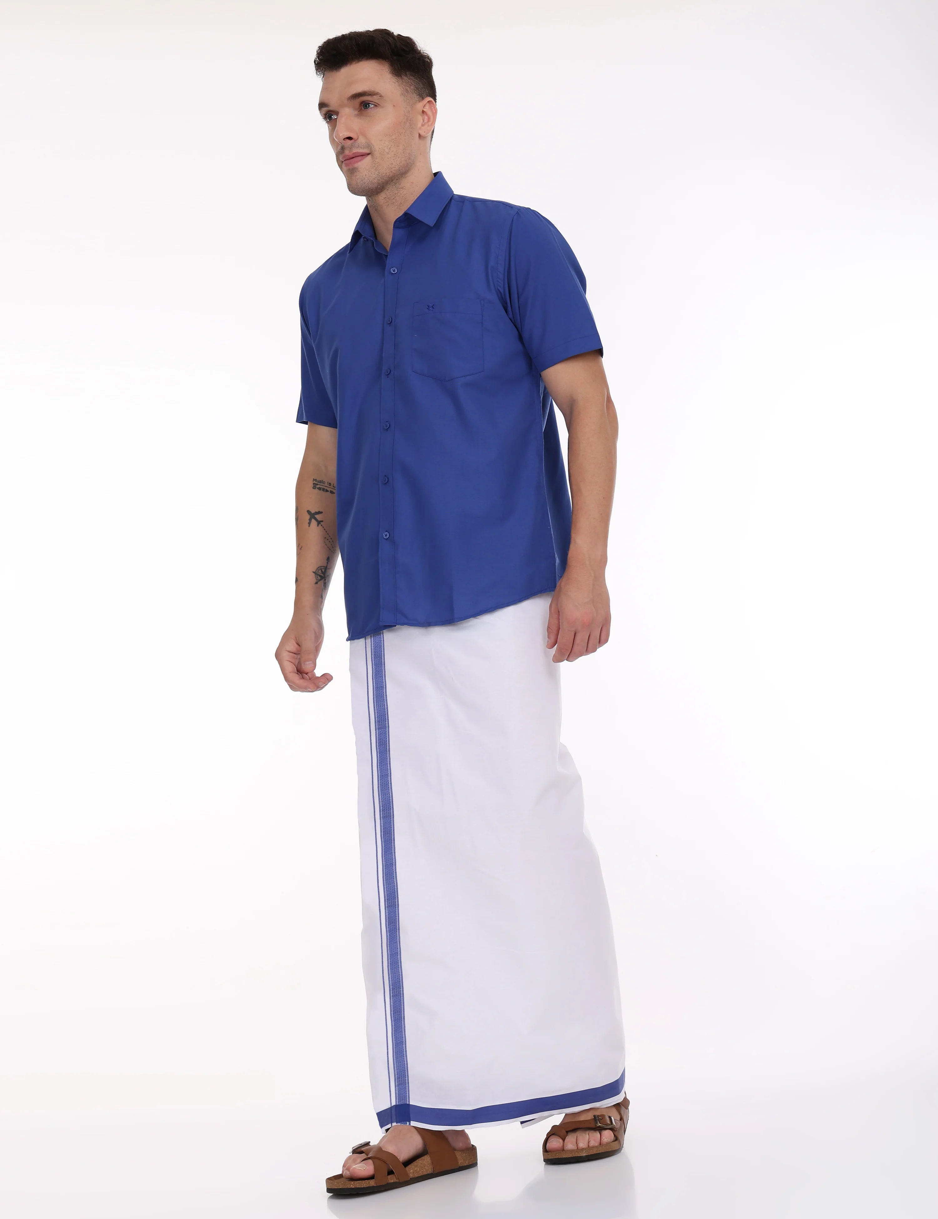 Buy-colour-shirts-online-blue