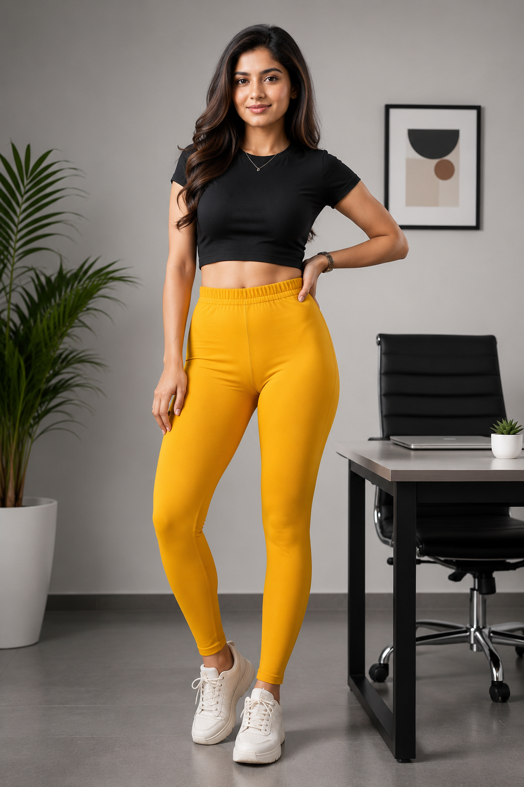 2 pcs Leggings Combo - M