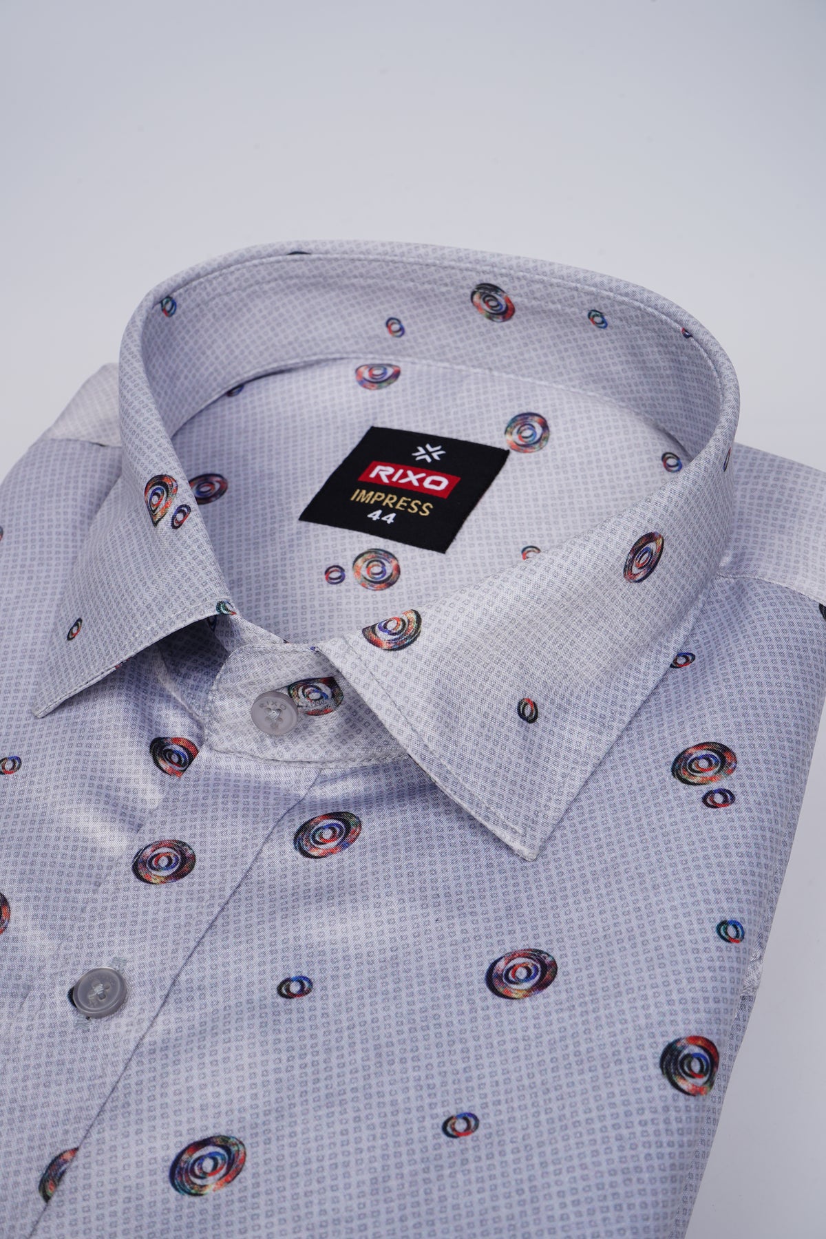 Buy 1 get 1 free - Rixo Printed Shirt - 38 Half Sleeve