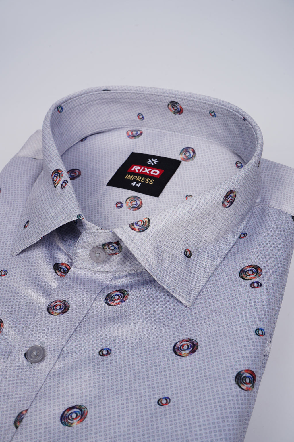 Buy 1 get 1 free - Rixo Printed Shirt -38 Size (Half Sleeve)