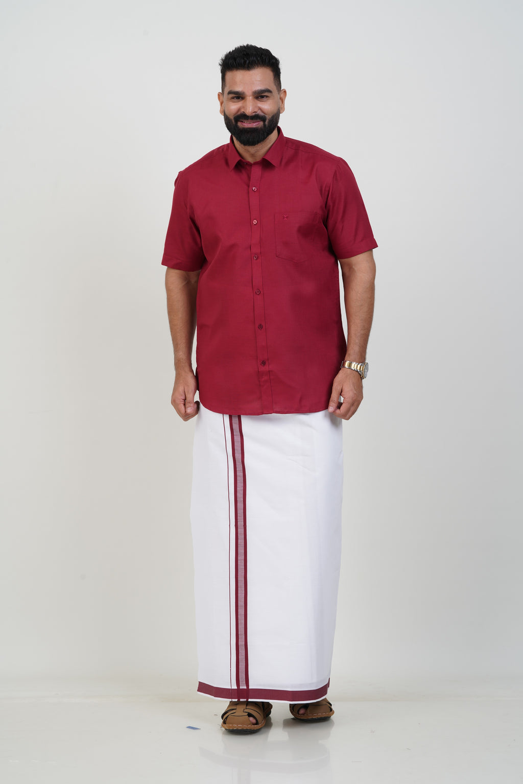 Colour Catch  Single Set – Maroon - 50503