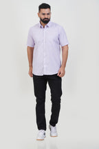 STRACK Men’s Premium Formal Shirt – Lavender – Half Sleeve