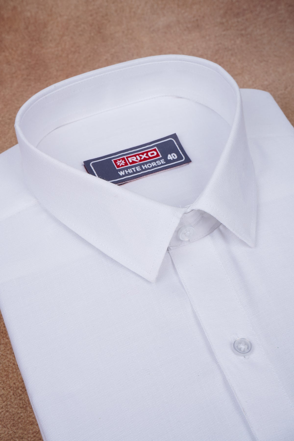 WHITE HORSE Men’s White Shirt