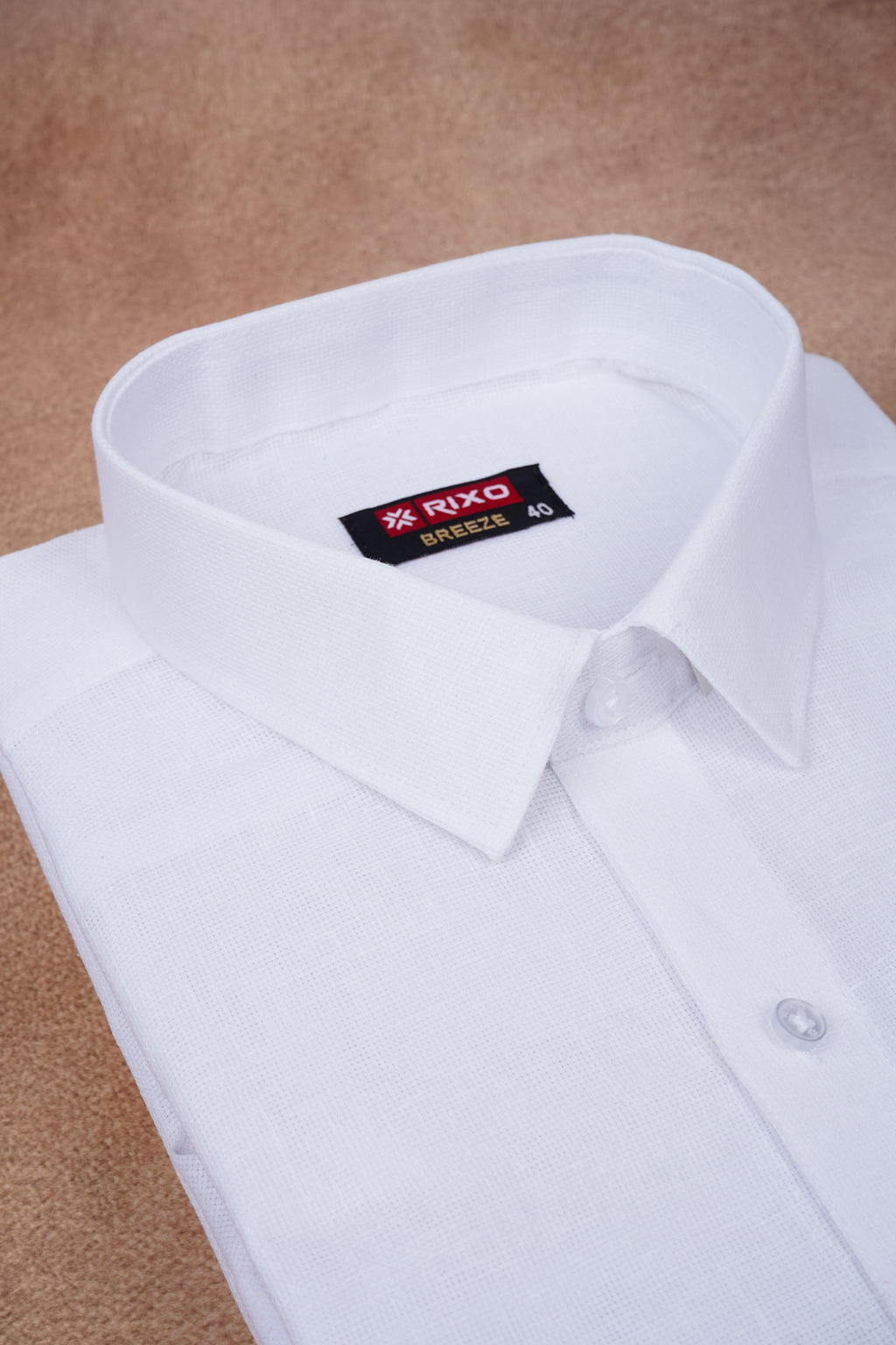 Breeze Compact Premium Men’s White Shirt