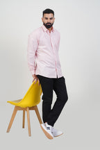 STRACK Men’s Premium Formal Shirt – Light Pink – Full Sleeve