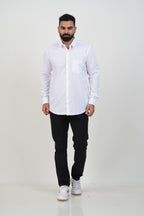 Green Men’s White Shirt