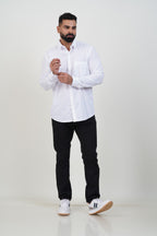 Green Men’s White Shirt