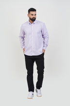 STRACK Men’s Premium Formal Shirt – Lavender – Full Sleeve