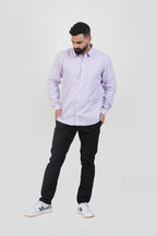 STRACK Men’s Premium Formal Shirt – Lavender – Full Sleeve