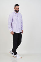 STRACK Men’s Premium Formal Shirt – Lavender – Full Sleeve