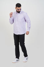 STRACK Men’s Premium Formal Shirt – Lavender – Full Sleeve