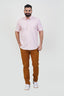 STRACK Men’s Premium Formal Shirt – Light Pink – Half Sleeve