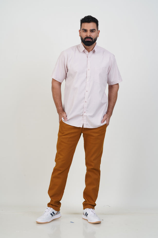 Strack Men’s Premium Formal Shirt – Light Rose –77508 Main Image