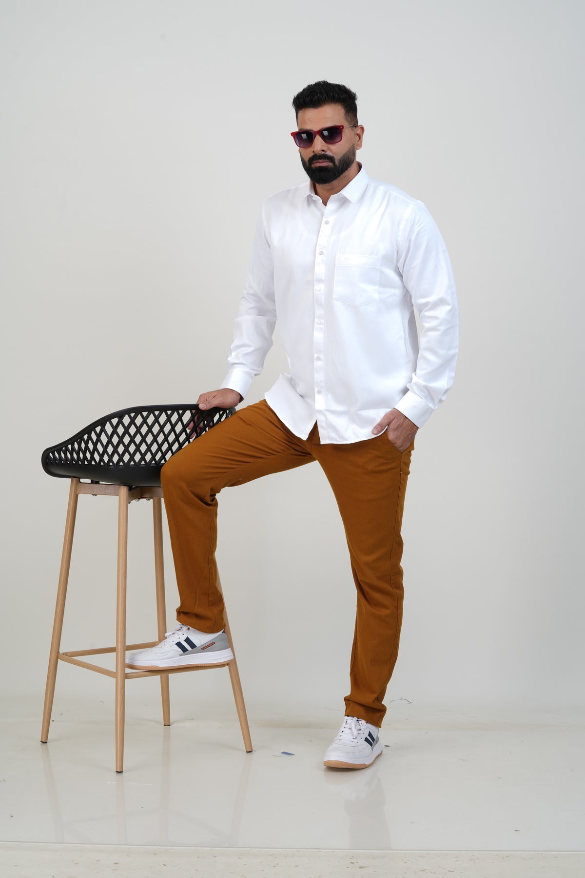 Glenmark Men’s White Shirt