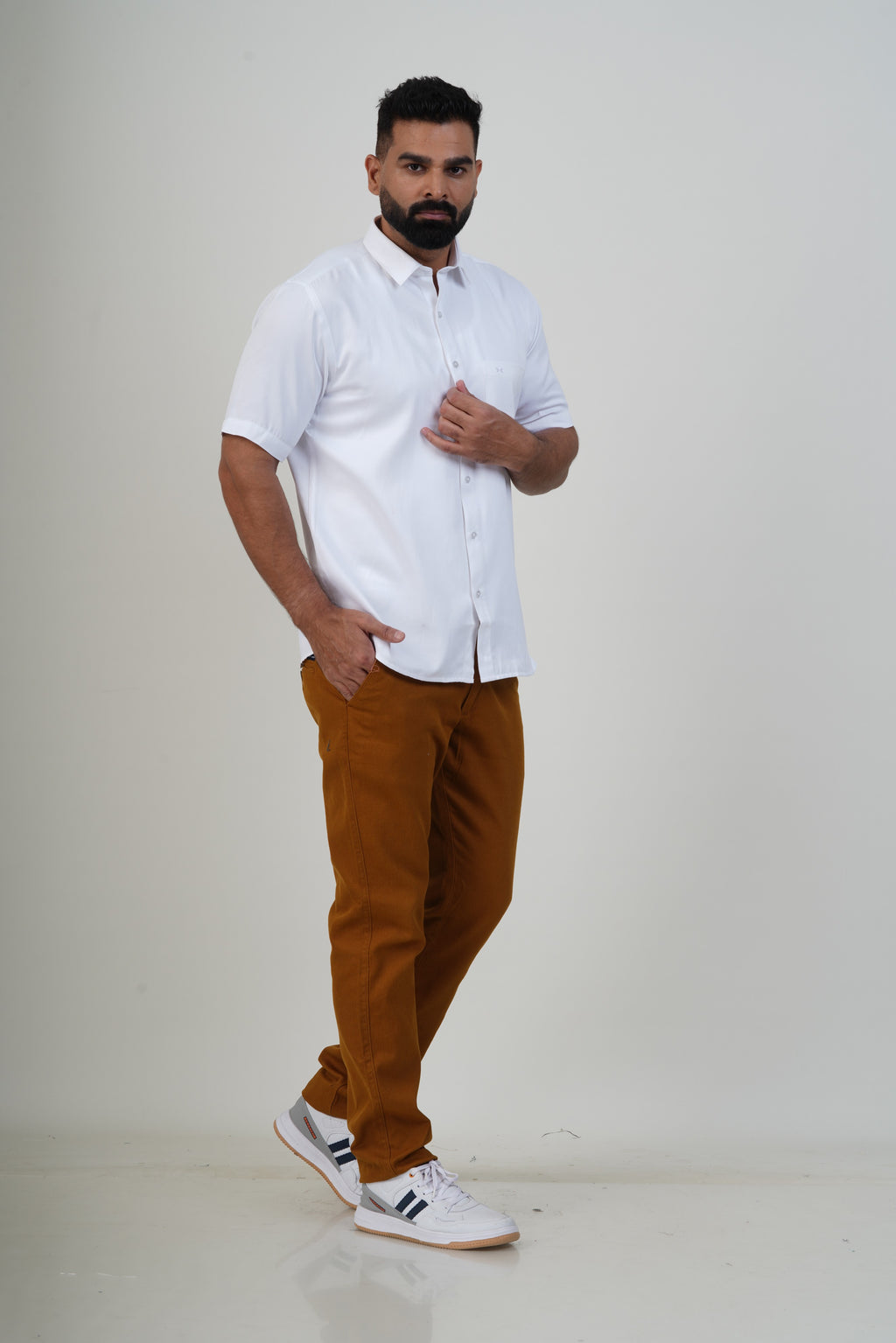 Glenmark Men’s White Shirt