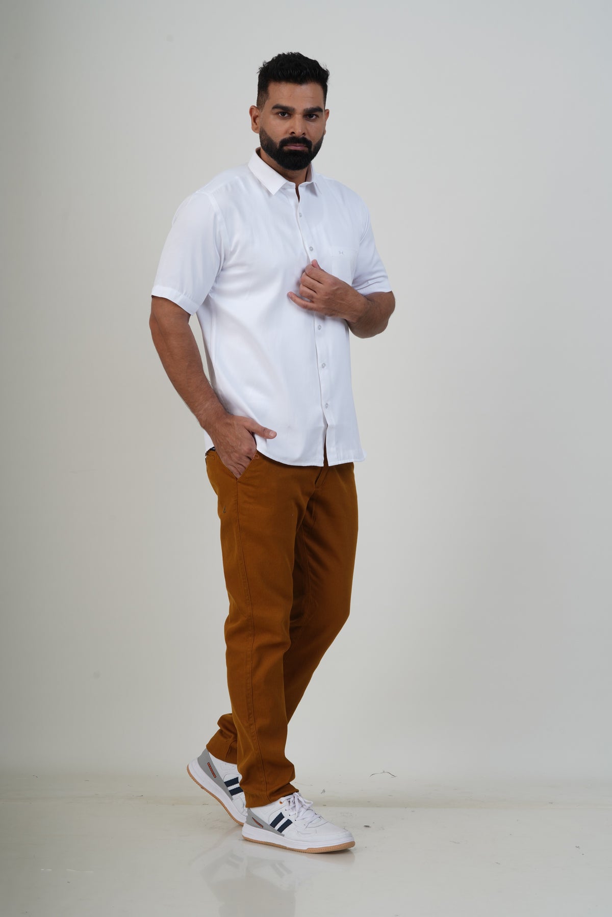 Glenmark Men’s White Shirt