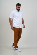 WHITE HORSE Men’s White Shirt
