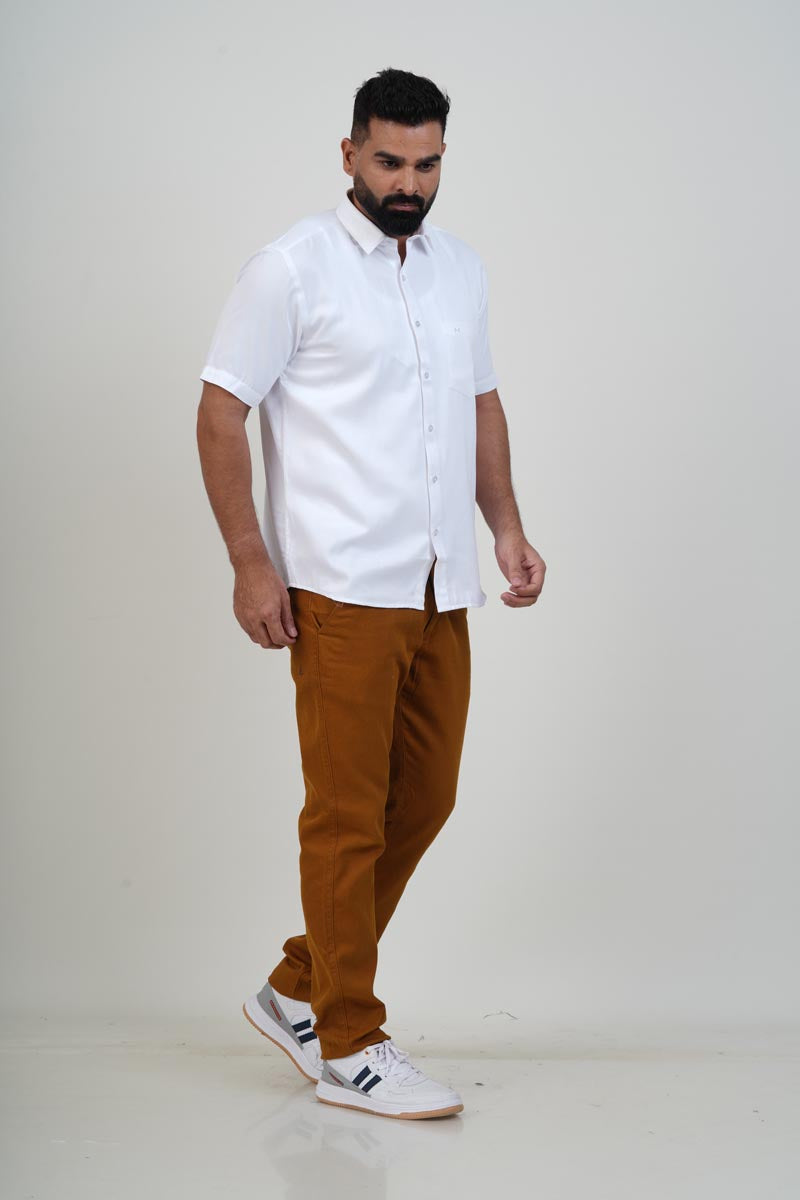 WHITE HORSE Men’s White Shirt