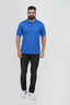 CASCADE Men’s Premium Polo T-Shirt – Royal Blue – Half Sleeve
