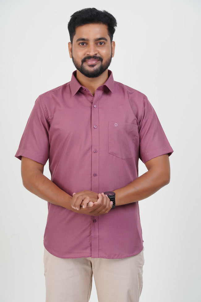 Cool Club Plus Men’s Formal Shirt – Dusty Pink – 31032 Main Image
