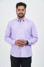 Cool Club Plus Men’s Formal Shirt – Light Lavender – Full Sleeve
