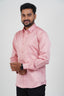 Orgia Men’s Premium Formal Shirt – Rose Pink – Full Sleeve