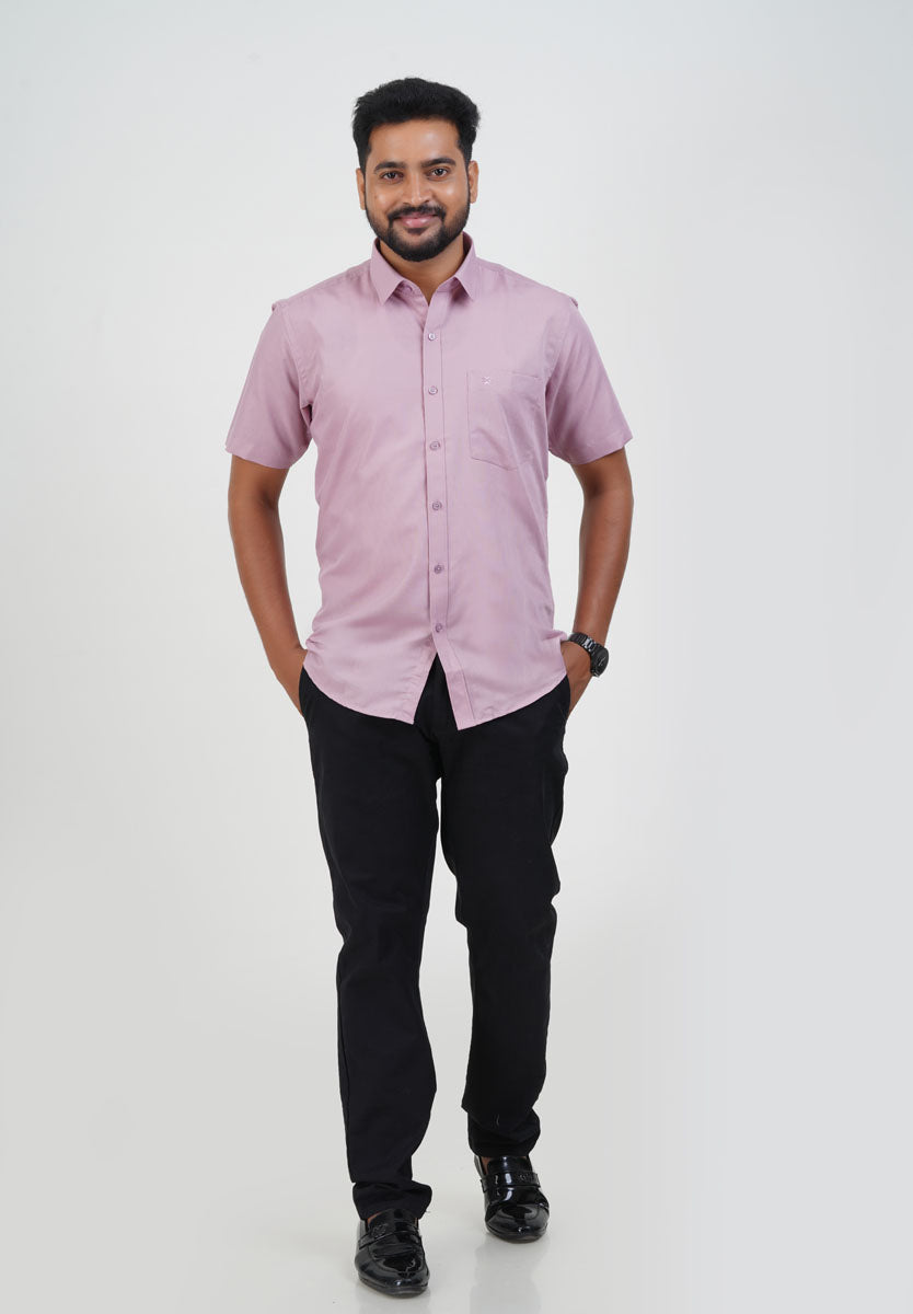 Cool Club Plus Men’s Formal Shirt – Light Pink – 31030