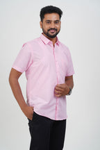 Cool Club Plus Men’s Formal Shirt– Pink- 31001