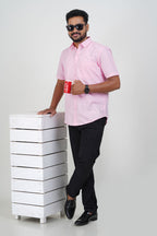 Cool Club Plus Men’s Formal Shirt– Pink- 31001