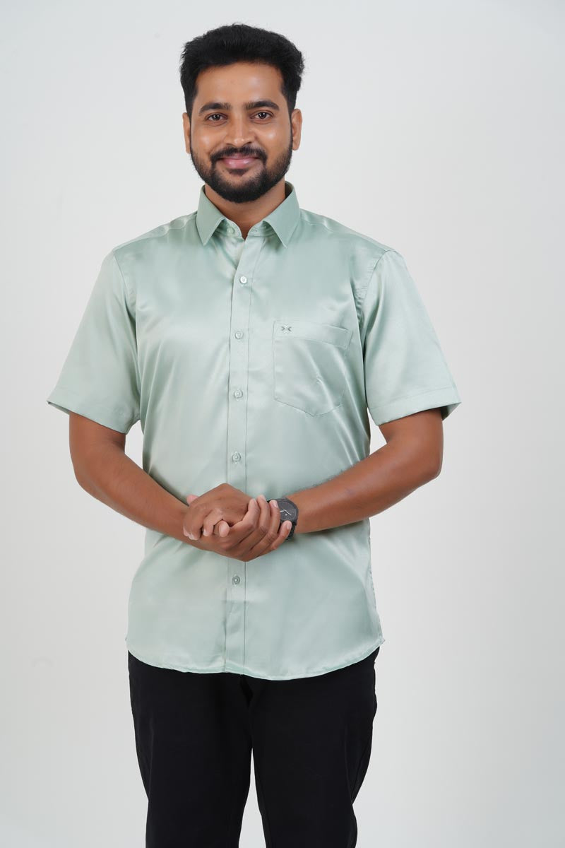 Orgia Men’s Premium Formal Shirt – Sage Green – 17514