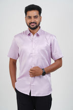 Orgia Men’s Premium Formal Shirt – Light Lavender – 17512