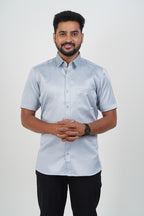 Orgia Men’s Premium Formal Shirt – Powder Blue – 17505