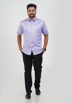 Orgia Men’s Premium Formal Shirt – Lavender – 17513
