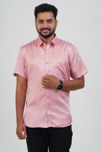 Orgia Men’s Premium Formal Shirt – Rose Pink – 17503