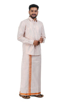 Vaibhav Copper Tissue Single Set-Full Sleeve