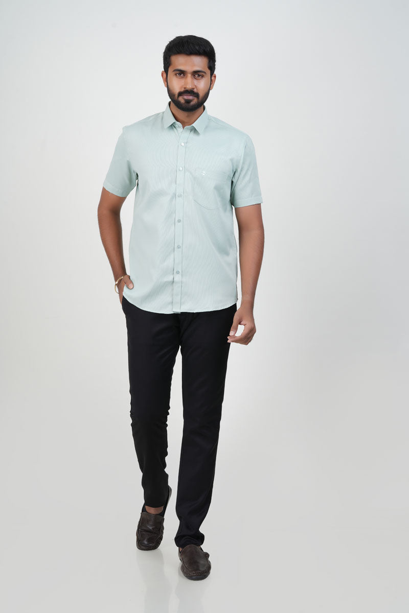 Yamaha Men’s Formal Shirt – Sage Green – 9205
