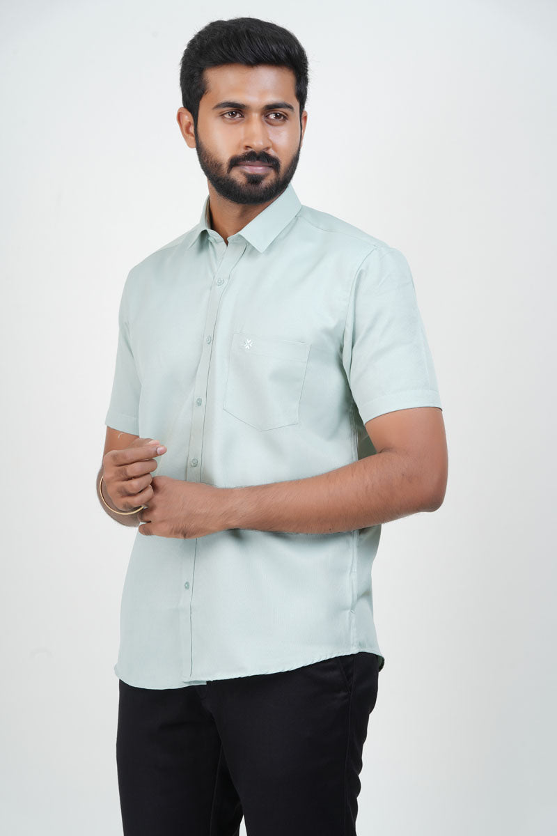 Yamaha Men’s Formal Shirt – Sage Green – 9205