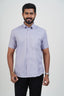 Yamaha Men’s Formal Shirt – Light Lavender – Half Sleeve