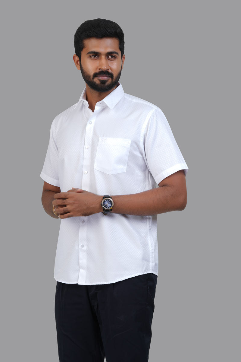 Fair White Premium Shirt – Half Sleeve