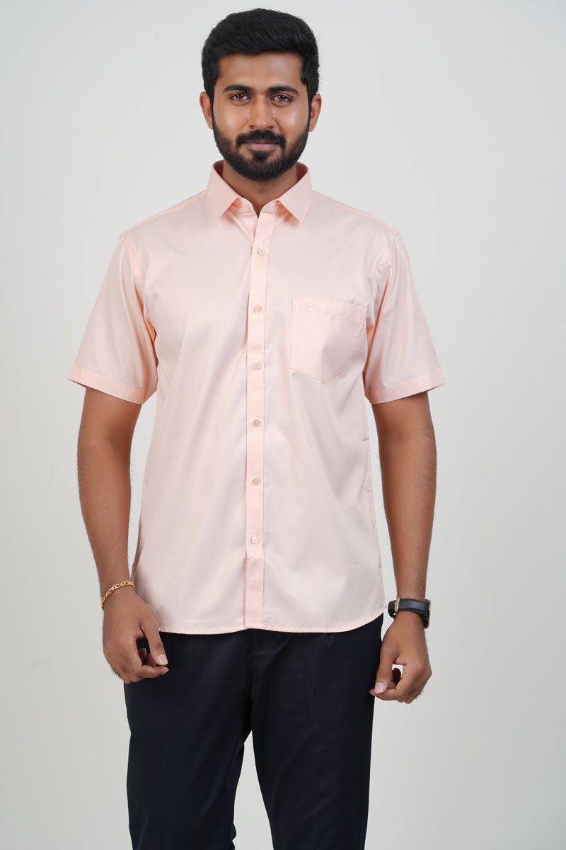 Newyork Men’s Formal Shirt – Blush Pink – 90502