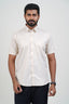 Newyork Men’s Formal Shirt – Cream – Half Sleeve