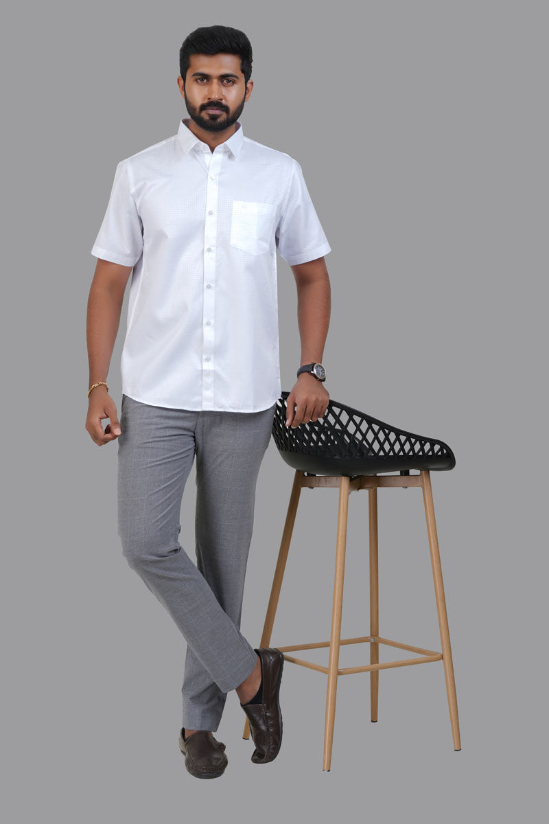 Fair White Premium Shirt – Half Sleeve