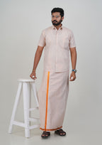 Anandha Bandham Copper Tissue Single Set – Half Sleeve
