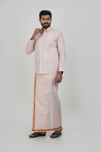 Anandha Bandham Copper Tissue Single Set – Full Sleeve